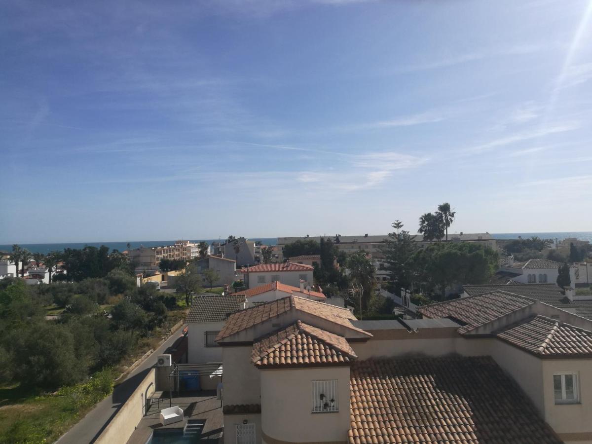 Apartamento con piscina y terraza con vista al mar Vinarós Exterior foto