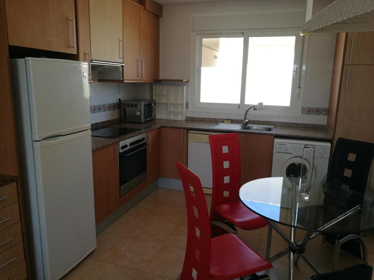 Apartamento con piscina y terraza con vista al mar Vinarós Exterior foto